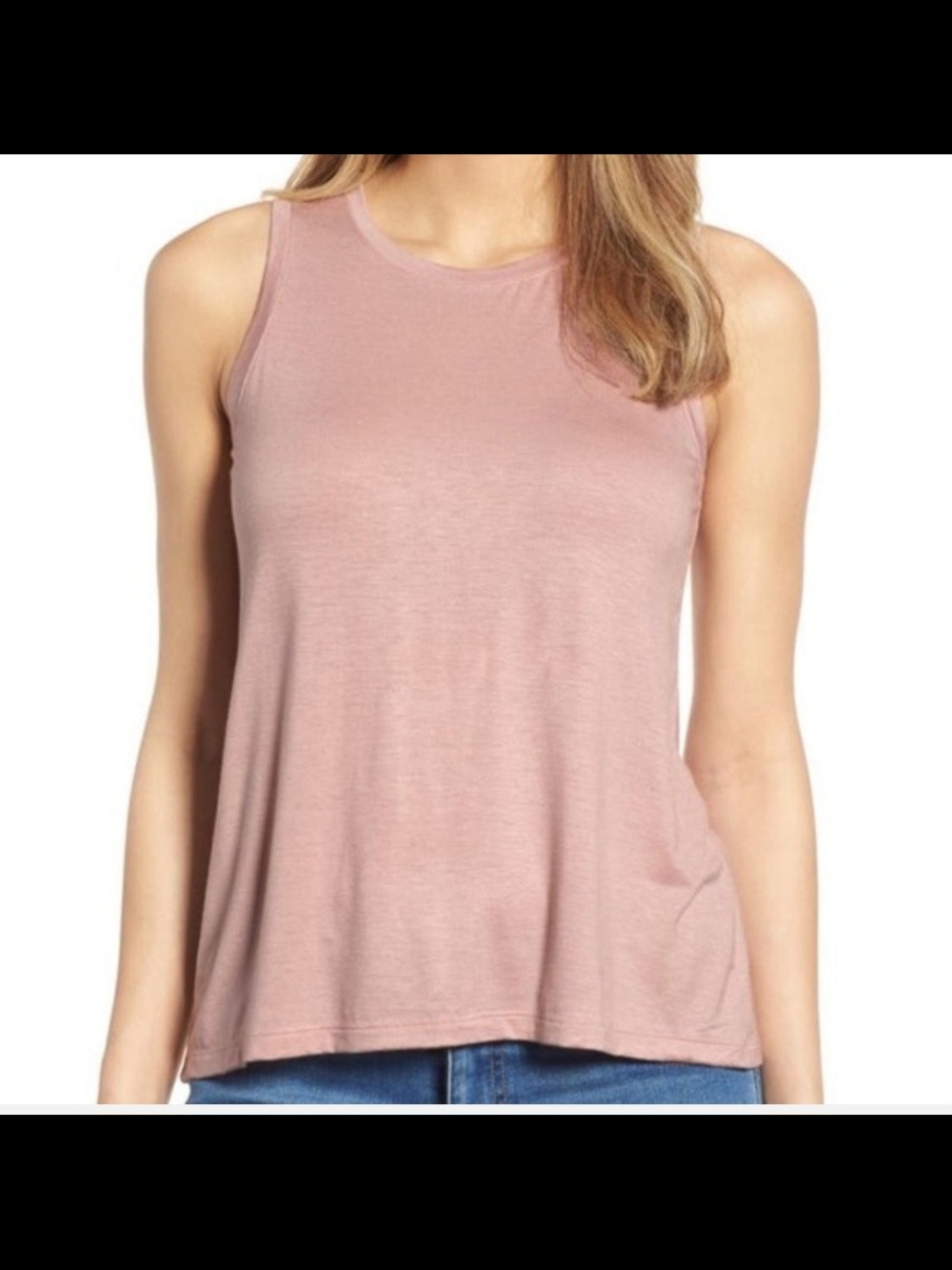 Halogen Mauve Pink Tank Top